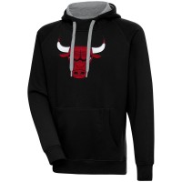 Толстовка Chicago Bulls Antigua Black Victory