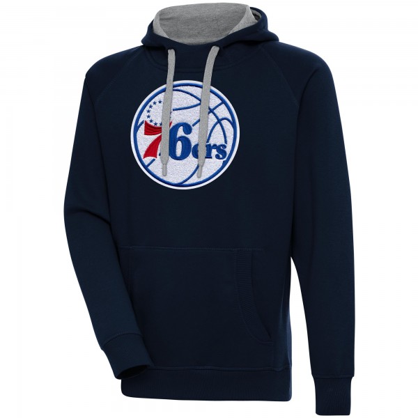 Толстовка Philadelphia 76ers Antigua Victory - Navy