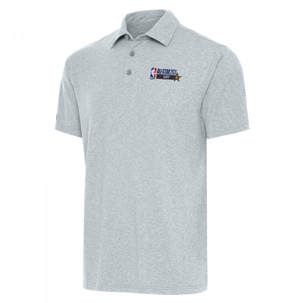 Поло Antigua 2024 NBA All-Star Game Par 3 - Heather Gray