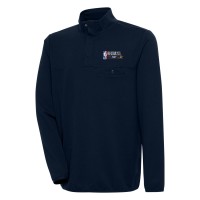 Кофта на кнопках Antigua 2024 NBA All-Star Game Streamer - Navy