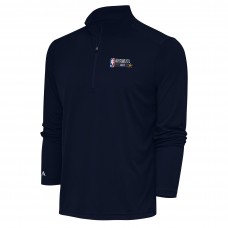 Кофта на короткой молнии Antigua 2024 NBA All-Star Game Tribute - Navy