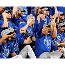 Los Angeles Dodgers Unsigned 2023 NL West Division Champs Photograph