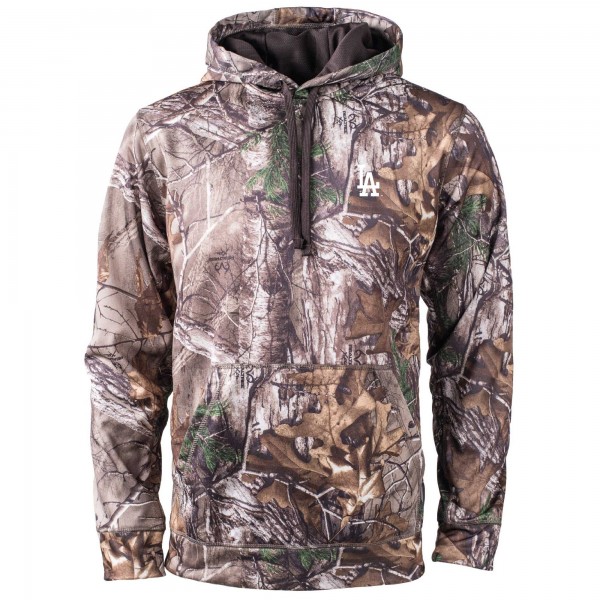 Los Angeles Dodgers Dunbrooke Camo Champion Realtree Pullover Hoodie