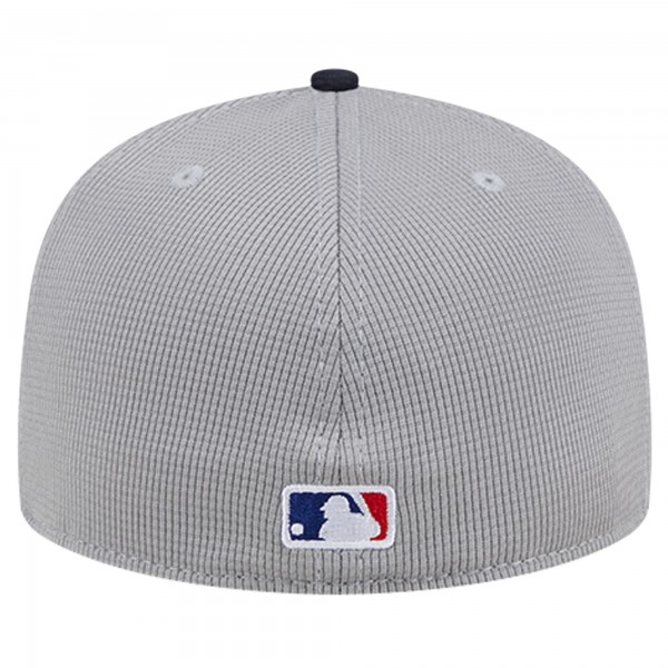Бейсболка New York Yankees New Era Gray Pivot Mesh 59FIFTY