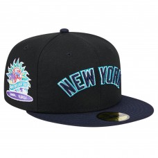 Бейсболка New York Yankees New Era Black Retro Spring Training 59FIFTY