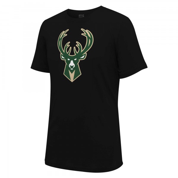 Футболка Milwaukee Bucks Stadium Essentials Unisex Primary Logo - Black