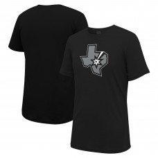 Футболка San Antonio Spurs Stadium Essentials Unisex Primary Logo - Black