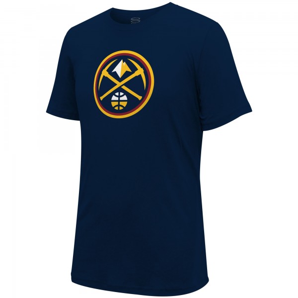 Unisex Denver Nuggets Stadium Essentials Navy Primary Logo T-Shirt