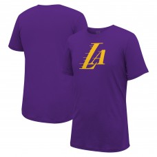 Футболка Los Angeles Lakers Stadium Essentials Unisex Primary Logo - Purple