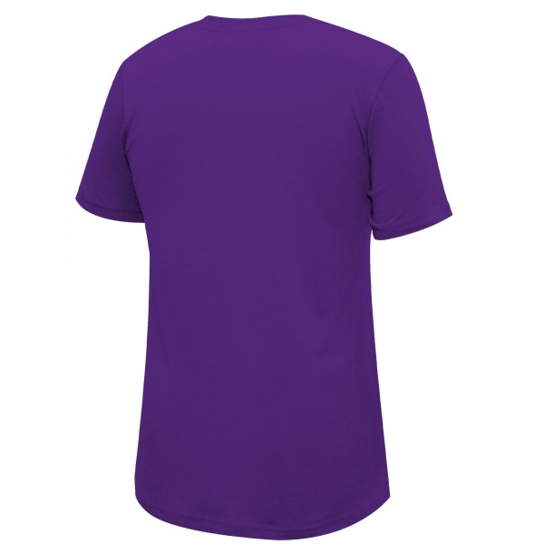 Футболка Los Angeles Lakers Stadium Essentials Unisex Primary Logo - Purple