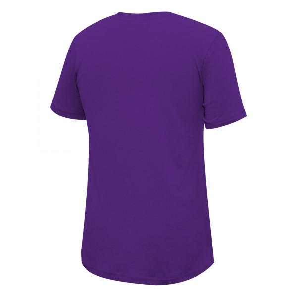 Футболка Charlotte Hornets Stadium Essentials Unisex Primary Logo - Purple