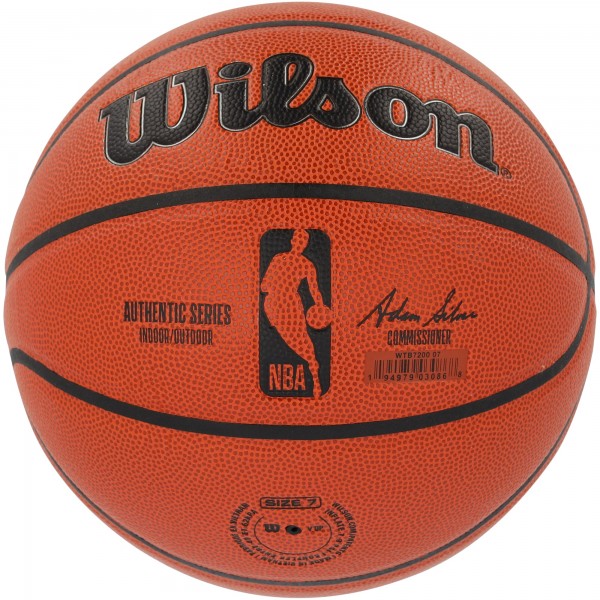 Мяч Dominique Wilkins Atlanta Hawks Autographed Fanatics Authentic Wilson Authentic Series Indoor/Outdoor