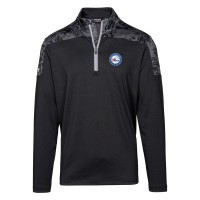 Кофта на короткой молнии Philadelphia 76ers Levelwear Luca Insignia Core - Black