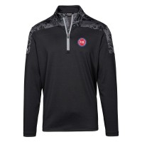 Кофта на короткой молнии Detroit Pistons Levelwear Luca Insignia Core - Black