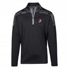 Кофта на короткой молнии Portland Trail Blazers Levelwear Luca Insignia Core - Black