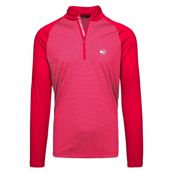 Кофта на короткой молнии Atlanta Hawks Levelwear Charter Insignia Core - Red