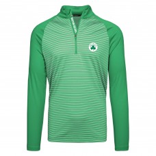 Кофта на короткой молнии Boston Celtics Levelwear Charter Insignia Core - Kelly Green