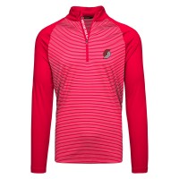 Кофта на короткой молнии Portland Trail Blazers Levelwear Charter Insignia Core - Red