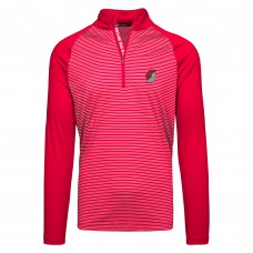 Кофта на короткой молнии Portland Trail Blazers Levelwear Charter Insignia Core - Red