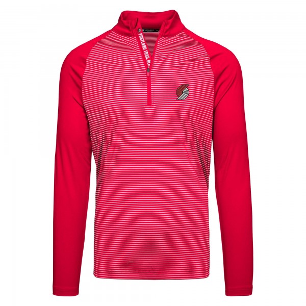 Кофта на короткой молнии Portland Trail Blazers Levelwear Charter Insignia Core - Red