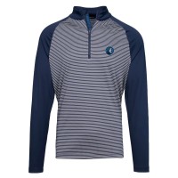 Кофта на короткой молнии Minnesota Timberwolves Levelwear Charter Insignia Core - Navy