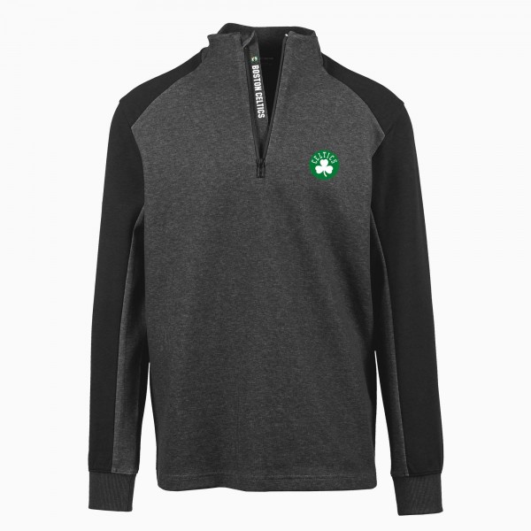 Кофта на короткой молнии Boston Celtics Levelwear Galaxy Insignia Core - Black