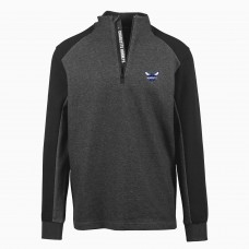 Кофта на короткой молнии Charlotte Hornets Levelwear Galaxy Insignia Core - Black