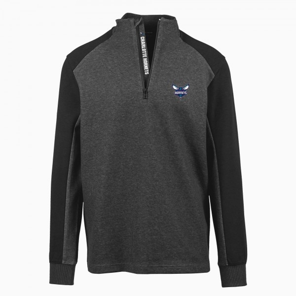 Кофта на короткой молнии Charlotte Hornets Levelwear Galaxy Insignia Core - Black