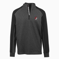 Кофта на короткой молнии Portland Trail Blazers Levelwear Galaxy Insignia Core - Black