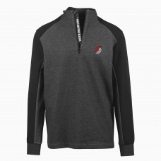 Кофта на короткой молнии Portland Trail Blazers Levelwear Galaxy Insignia Core - Black