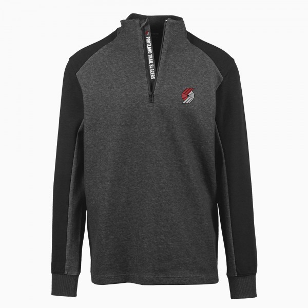 Кофта на короткой молнии Portland Trail Blazers Levelwear Galaxy Insignia Core - Black