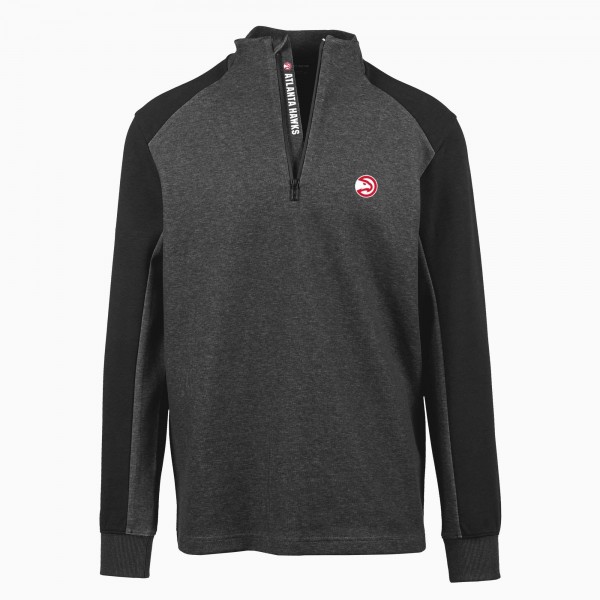 Кофта на короткой молнии Atlanta Hawks Levelwear Galaxy Insignia Core - Black