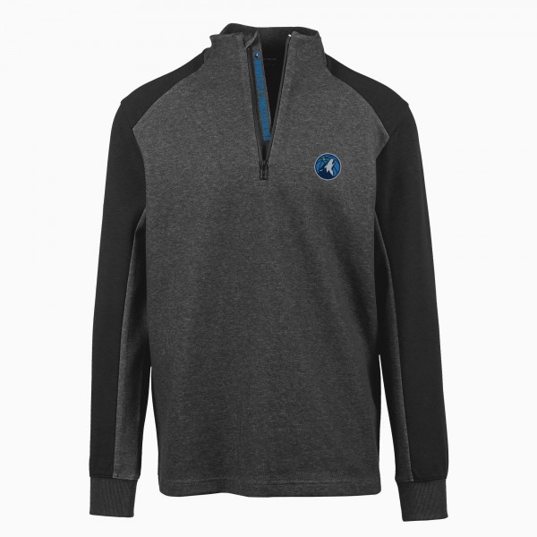 Кофта на короткой молнии Minnesota Timberwolves Levelwear Galaxy Insignia Core - Black