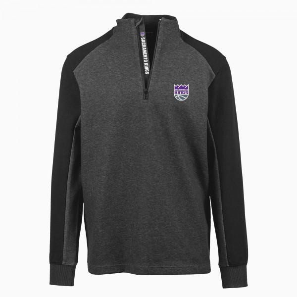 Кофта на короткой молнии Sacramento Kings Levelwear Galaxy Insignia Core - Black