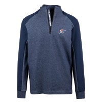 Кофта на короткой молнии Oklahoma City Thunder Levelwear Galaxy Insignia Core - Navy