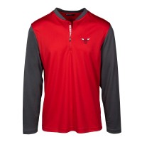Кофта на короткой молнии Chicago Bulls Levelwear Red Spector Insignia Core