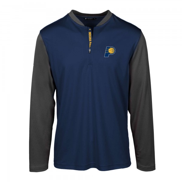 Кофта на короткой молнии Indiana Pacers Levelwear Spector Insignia Core - Navy