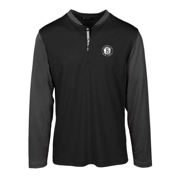 Кофта на короткой молнии Brooklyn Nets Levelwear Spector Insignia Core - Black