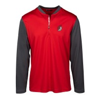 Кофта на короткой молнии Portland Trail Blazers Levelwear Spector Insignia Core - Red