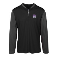 Кофта на короткой молнии Sacramento Kings Levelwear Spector Insignia Core - Black