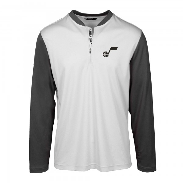 Кофта на короткой молнии Utah Jazz Levelwear Spector Insignia Core - White
