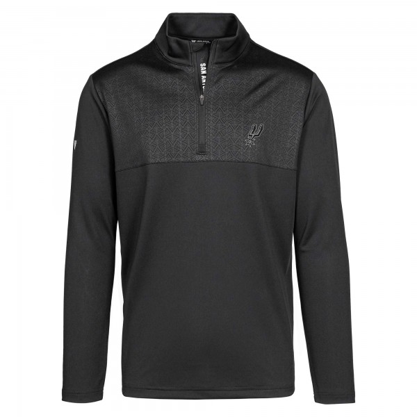 Кофта на короткой молнии San Antonio Spurs Levelwear Truth Insignia Core - Black