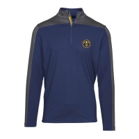 Кофта на короткой молнии Denver Nuggets Levelwear Pitch Insignia Core - Navy