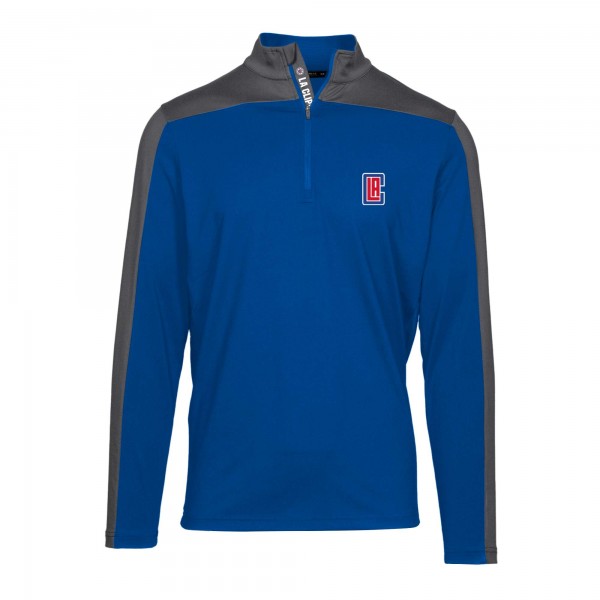 Кофта на короткой молнии LA Clippers Levelwear Pitch Insignia Core - Royal