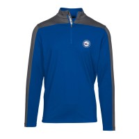 Кофта на короткой молнии Philadelphia 76ers Levelwear Pitch Insignia Core - Royal