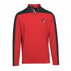 Кофта на короткой молнии Portland Trail Blazers Levelwear Pitch Insignia Core - Red