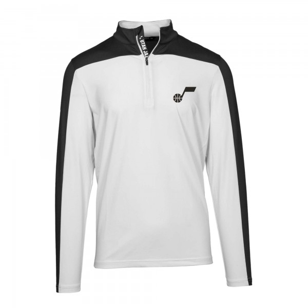 Кофта на короткой молнии Utah Jazz Levelwear Pitch Insignia Core - White