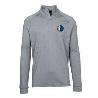 Кофта на короткой молнии Dallas Mavericks Levelwear Finley Insignia Core - Gray