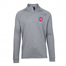 Кофта на короткой молнии Detroit Pistons Levelwear Finley Insignia Core - Gray