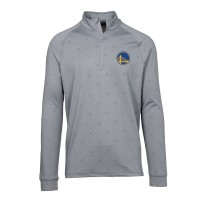 Кофта на короткой молнии Golden State Warriors Levelwear Finley Insignia Core - Gray